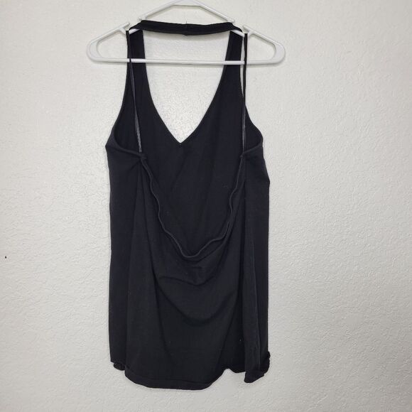 Torrid Size 3X Black Foxy V-Neck Halter Fitted Sleeveless Tank Top - Picture 6 of 8